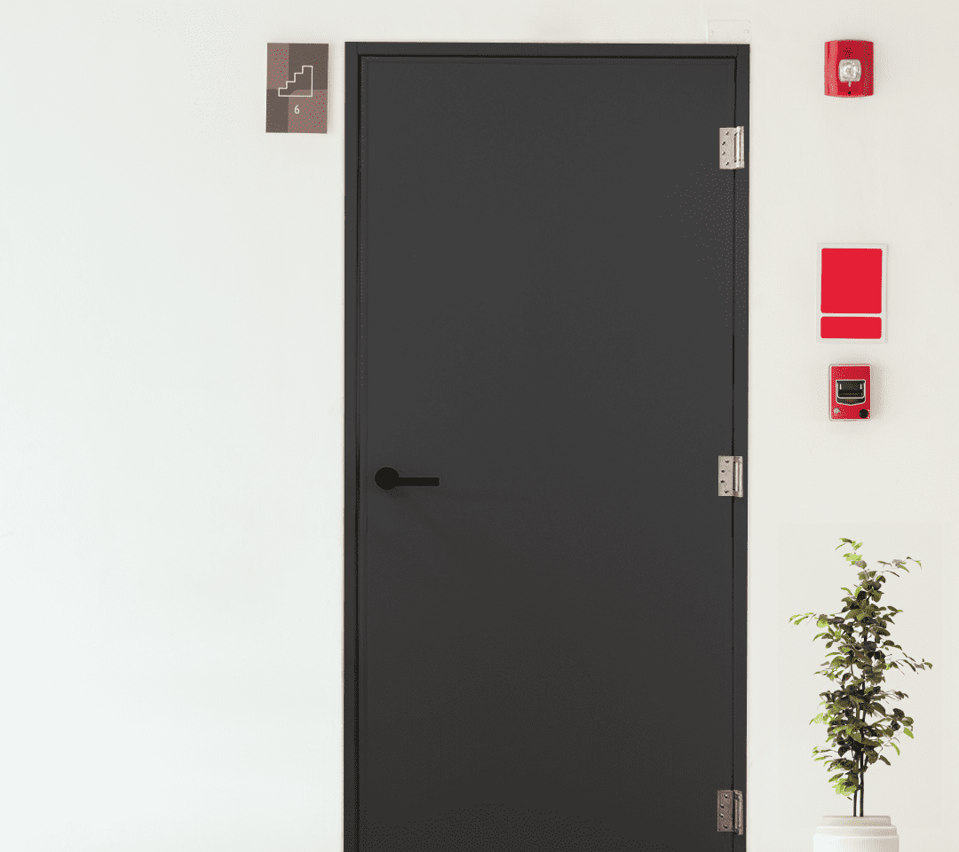 Porta Corta-Fogo Pintada